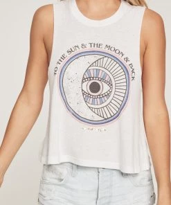 Spiritual Gangster Sun Moon Crop Tank Activewear