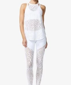 New Arrivals Vimmia Flourish Tank Top White