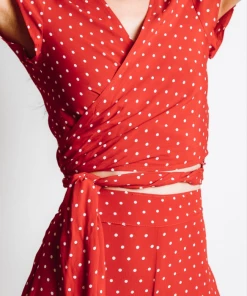 Flynn Skye That's A Wrap Crop Top