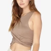 New Arrivals Beyond Yoga Crossroads Reversible Cropped Tank