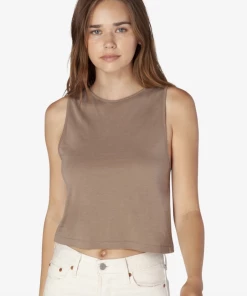 New Arrivals Beyond Yoga Crossroads Reversible Cropped Tank