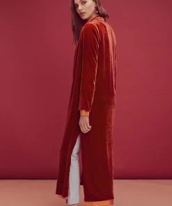 For Love And Lemons Nadine Velvet Coat