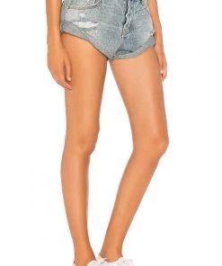 New Arrivals One Teaspoon Storm Boy Bandits Denim Shorts