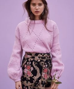 Sweaters & Knits For Love And Lemons Mia Pointelle Sweater