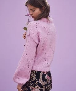 Sweaters & Knits For Love And Lemons Mia Pointelle Sweater