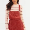 New Arrivals MINKPINK Empire Cord Mini Overalls
