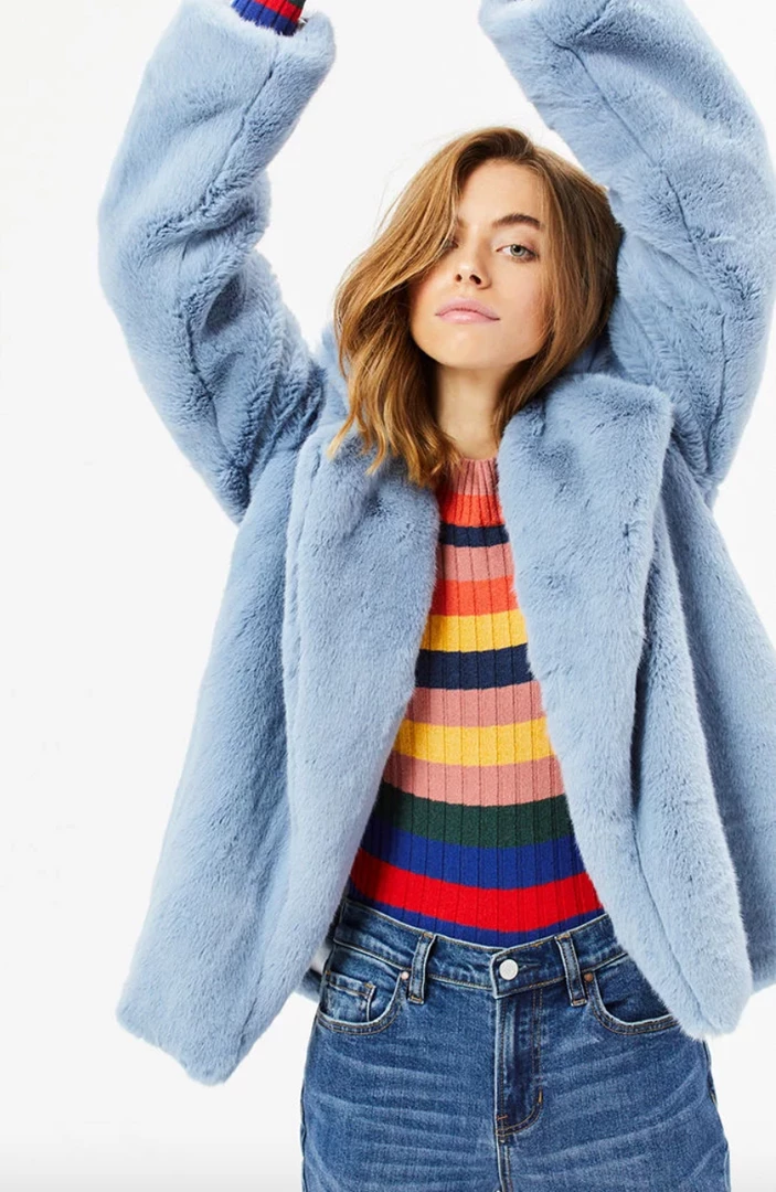 Somedays Lovin Faux Fur Take It On Jacket 3 Somedays Lovin Faux Fur Take It On Jacket