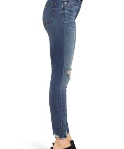 Blank NYC The Bond Distressed Skinny Jeans Gossip Girl