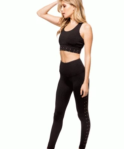 Strut This Studd Ankle Gold Grommet Legging New Arrivals