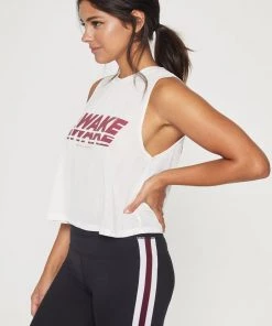 Spiritual Gangster Awake Active Crop Tank