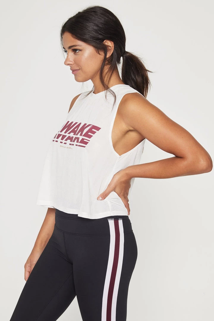 Spiritual Gangster Awake Active Crop Tank 4 Spiritual Gangster Awake Active Crop Tank