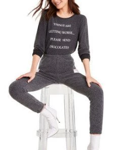 Wildfox Send Chocolates Baggy Beach Jumper Sweater New Arrivals