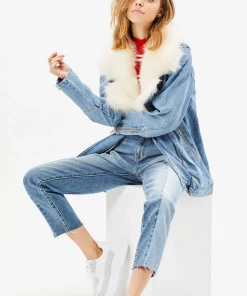 New Arrivals MINKPINK Yetti Denim Biker Jacket 9 New Arrivals MINKPINK Yetti Denim Biker Jacket