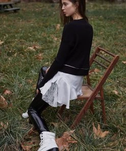 For Love And Lemons Annie Zipper Sweater