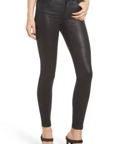 Blank NYC The Bond Coated Skinny Jeans Pants