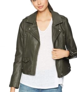 New Arrivals Blank NYC Merry Jane Vegan Leather Moto Jacket
