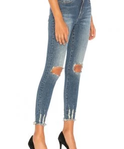 One Teaspoon High Waist Freebirds Jeans Oxford Denim