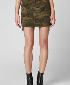 Blank NYC Chain Of Command Camo Skirt