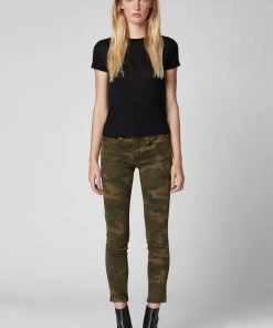 Blank NYC The Reade Skinny Crop Scout Pant Camo