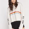 Spiritual Gangster We Are All One Oversized Crop Long Sleeve New Arrivals