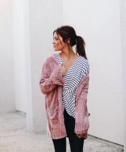 MINKPINK Honey Chenille Cardigan Sweater