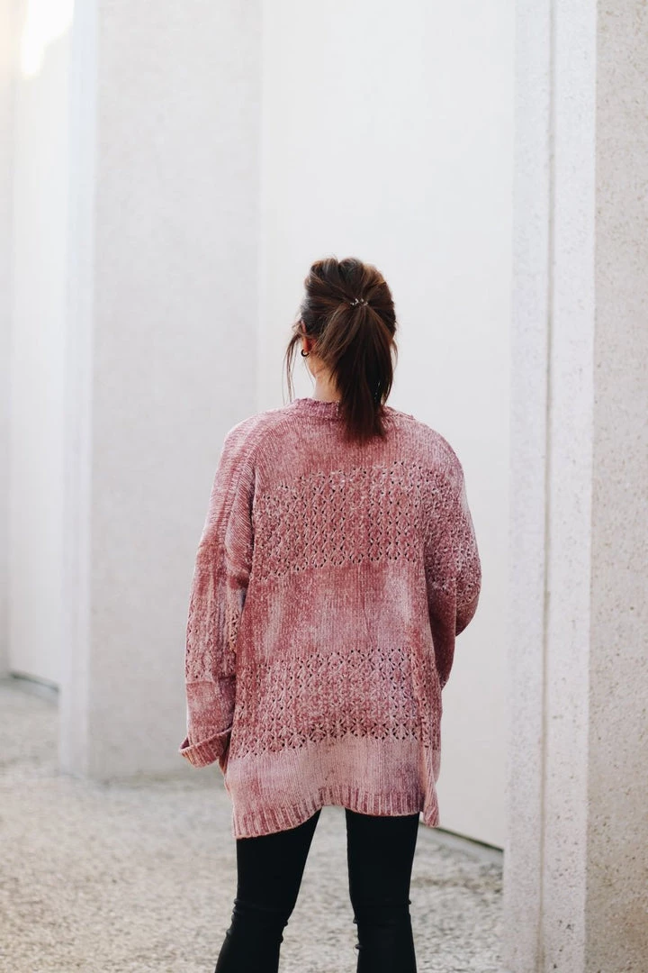 MINKPINK Honey Chenille Cardigan Sweater 6 MINKPINK Honey Chenille Cardigan Sweater