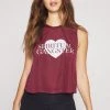 New Arrivals Spiritual Gangster SG Love Active Crop Tank