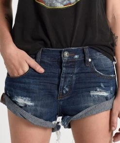 One Teaspoon Blue Moon Bandits Denim Shorts New Arrivals