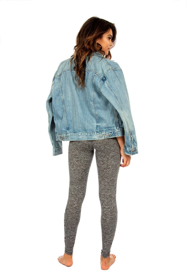 New Arrivals Strut This Star Ankle Grey/Moss Black Legging 6 New Arrivals Strut This Star Ankle Grey/Moss Black Legging