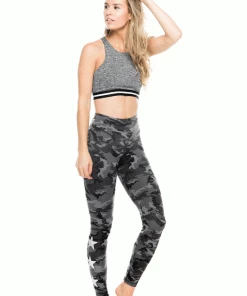 Strut This Star Ankle Tonal Camo/Silver Star Legging New Arrivals
