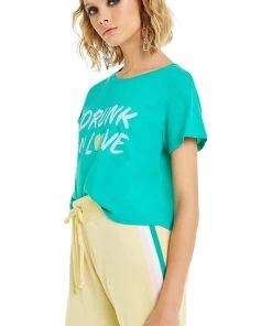 Wildfox Drunk On Love Baby Tee Shirt SUMMER SALE