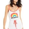 Wildfox Retro Rainbow Honey Tank Top