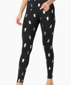 Beyond Yoga Pineapple High Waisted Midi Leggings