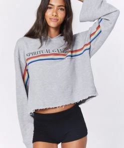 New Arrivals Spiritual Gangster Rainbow Dancin The Night Away Hoodie Sweater
