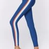 Spiritual Gangster 7/8 Rainbow Stripe Active Legging