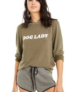 Wildfox Dog Lady Baggy Beach Jumper Sweater Sweaters & Knits