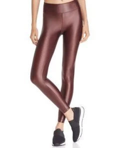 Koral High Waist Lustrous Legging Bordeaux