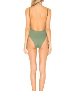 Blue Life Swim Suit Mermaid One Piece Seaweed Swimwear