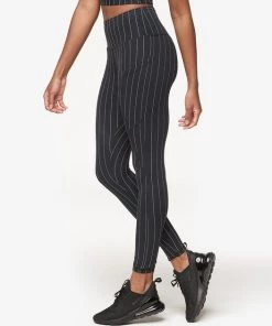 Leggings Strut This Teagan Legging Black Pinstripe