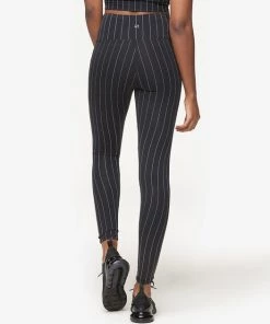 Leggings Strut This Teagan Legging Black Pinstripe