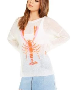 Wildfox Rock Lobster Genesis Sweater SUMMER SALE