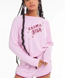 Wildfox Cosmic High Fiona Crew Sweater