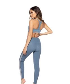 Strut This Sage Ankle Legging Baby Blue Leggings