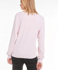 Wildfox Moody Lips Baggy Beach Jumper Sweater