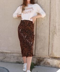 Skirts Jen's Pirate Booty Aleja Skirt Leopard