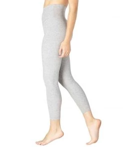 Beyond Yoga Spacedye Midi High Waisted Leggings Silver Mist Activewear