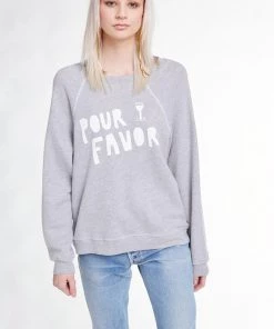 Sweaters & Knits Wildfox Pour Favor Sommers Sweater Heather