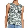 Activewear Spiritual Gangster SGV Camo Crop Tank