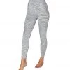 SUMMER SALE Beyond Yoga Out Of Line High Waisted Leggings White Heather Surf Stripe