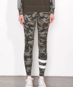 Sundry Stripes Camo Yoga Pant Desert